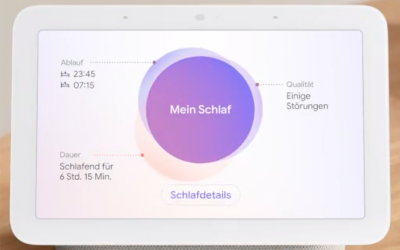 Schlaftracking mit Google Nest Hub