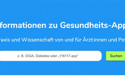 kvappradar: Neues Gesundheits-App Verzeichnis